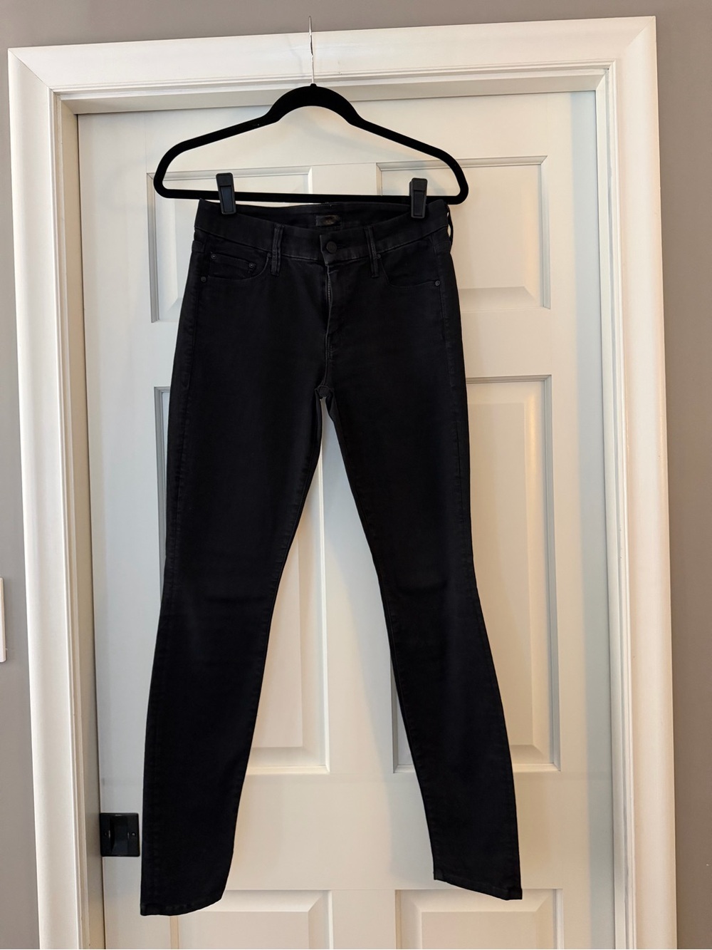 Mother Jeans - The Looker - Black Women's Jeans